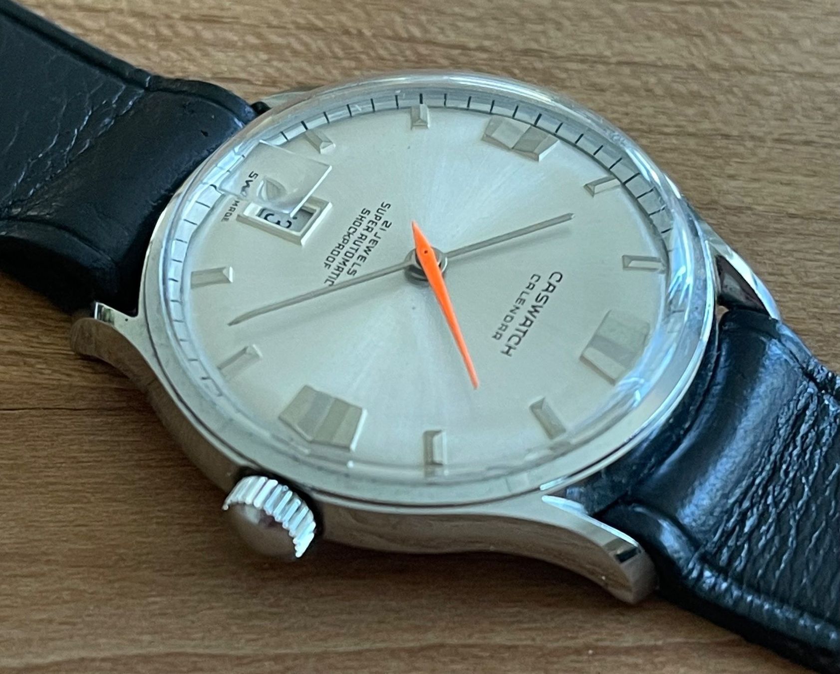 Orologi: Vintage CASWATCH Automatic mit 21 Jewels – Usato da Embrach venduto da Canderau 3