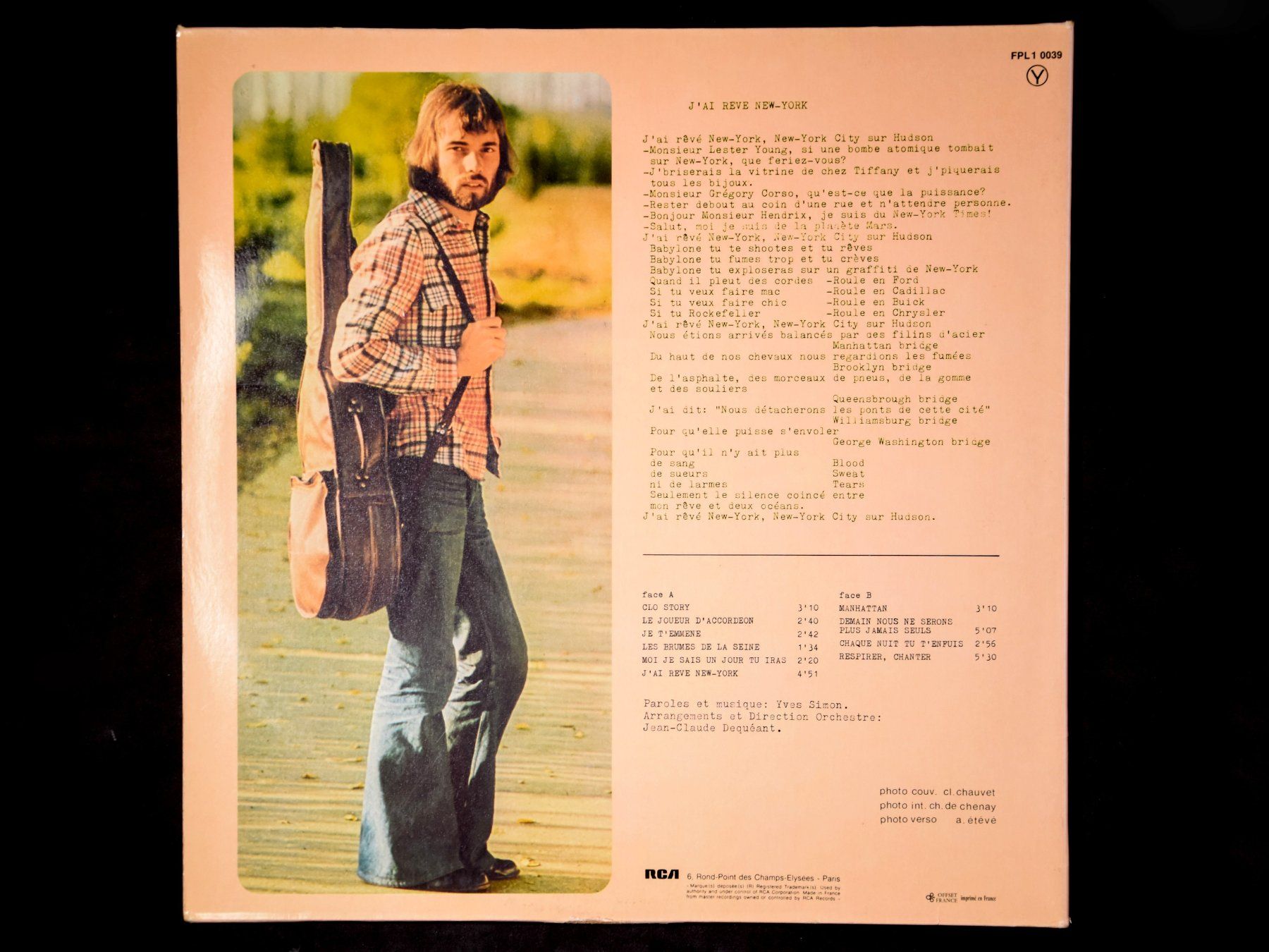 Dischi in vinile: Yves Simon - Respirer, chanter – Usato da Belmont-sur-Yverdon venduto da ag97 1