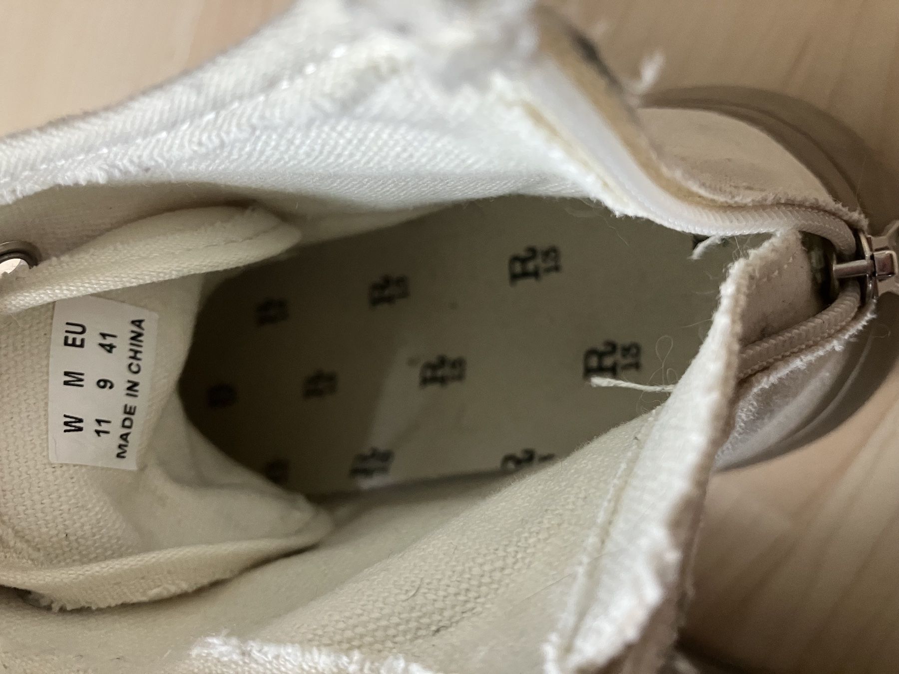 Scarpe da uomo: R13 `Kurt` High-Top Sneakers – Usato da Jona venduto da jallah 4