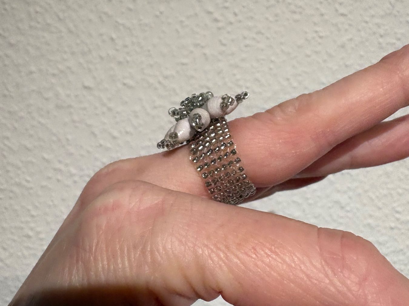 Anelli: Edelweiss Ring aus Kunsstoff, wie neu – Nuovo (secondo la descrizione) da Horgen venduto da Ilona1986 2
