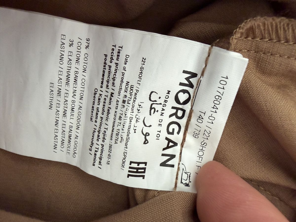 Morgan Pantaloni: Short Morgan gr 40 – Usato da Samedan venduto da lau_q8yh 6