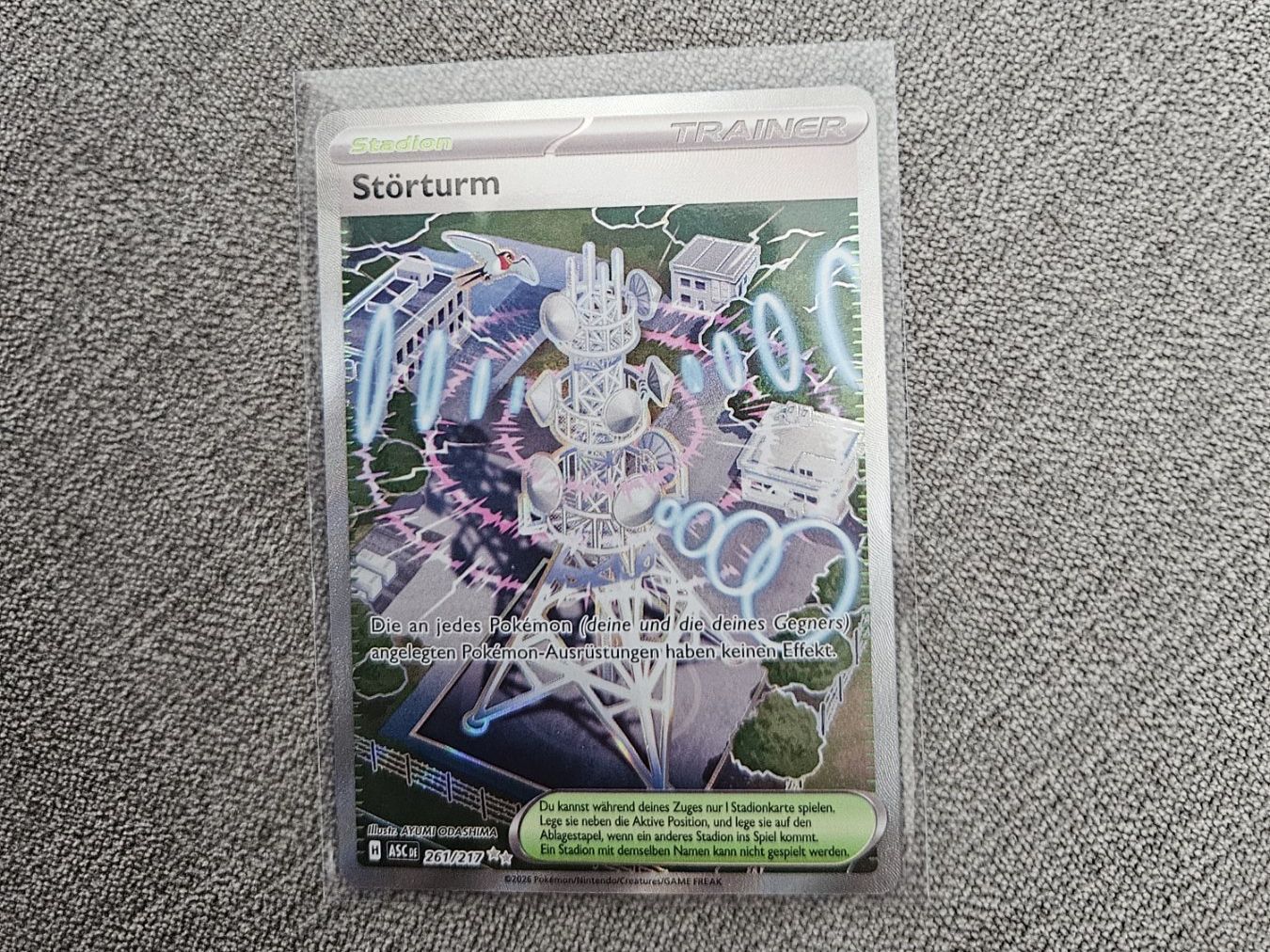 Pokémon Carte collezionabili: Störturm Pokemon Karte – Nuovo (secondo la descrizione) da Wohlen AG venduto da dan_cpd9