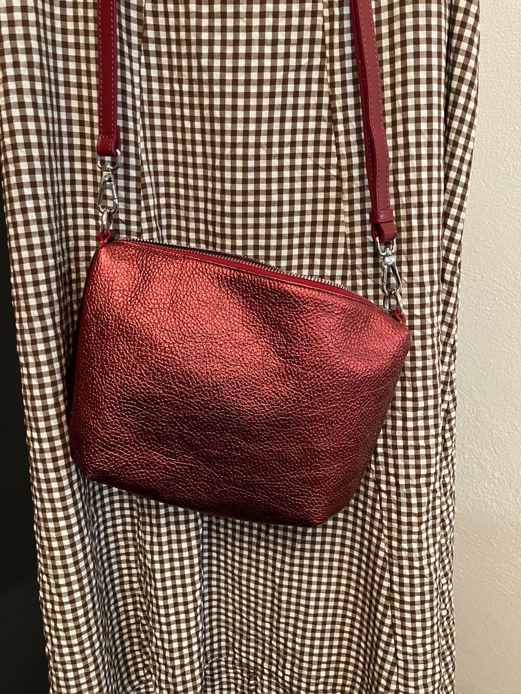 Vera Pelle Taschen für Damen: Bordeaux Ledertasche Made in Italy – Neu (gemäss Beschreibung) aus Zürich von piacente 1