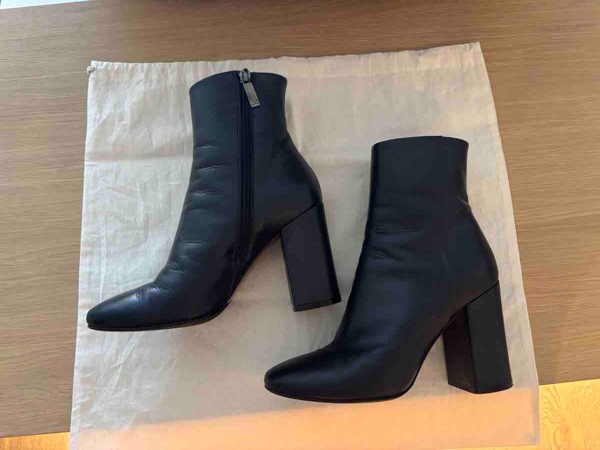 Navyboot Scarpe da donna: Navyboot Leather Ankle Boots Size 36 – Usato da Wollerau venduto da Dolder23 1