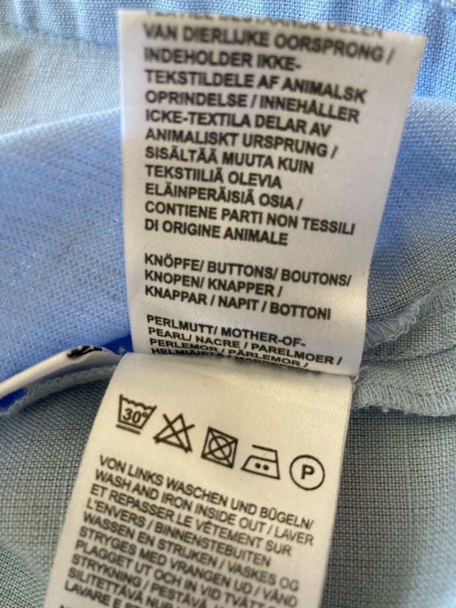 Peter Hahn Camicette: Leinen Bluse/Jacke 44 von Peter Hahn – Usato da Schaffhausen venduto da christamawe 6