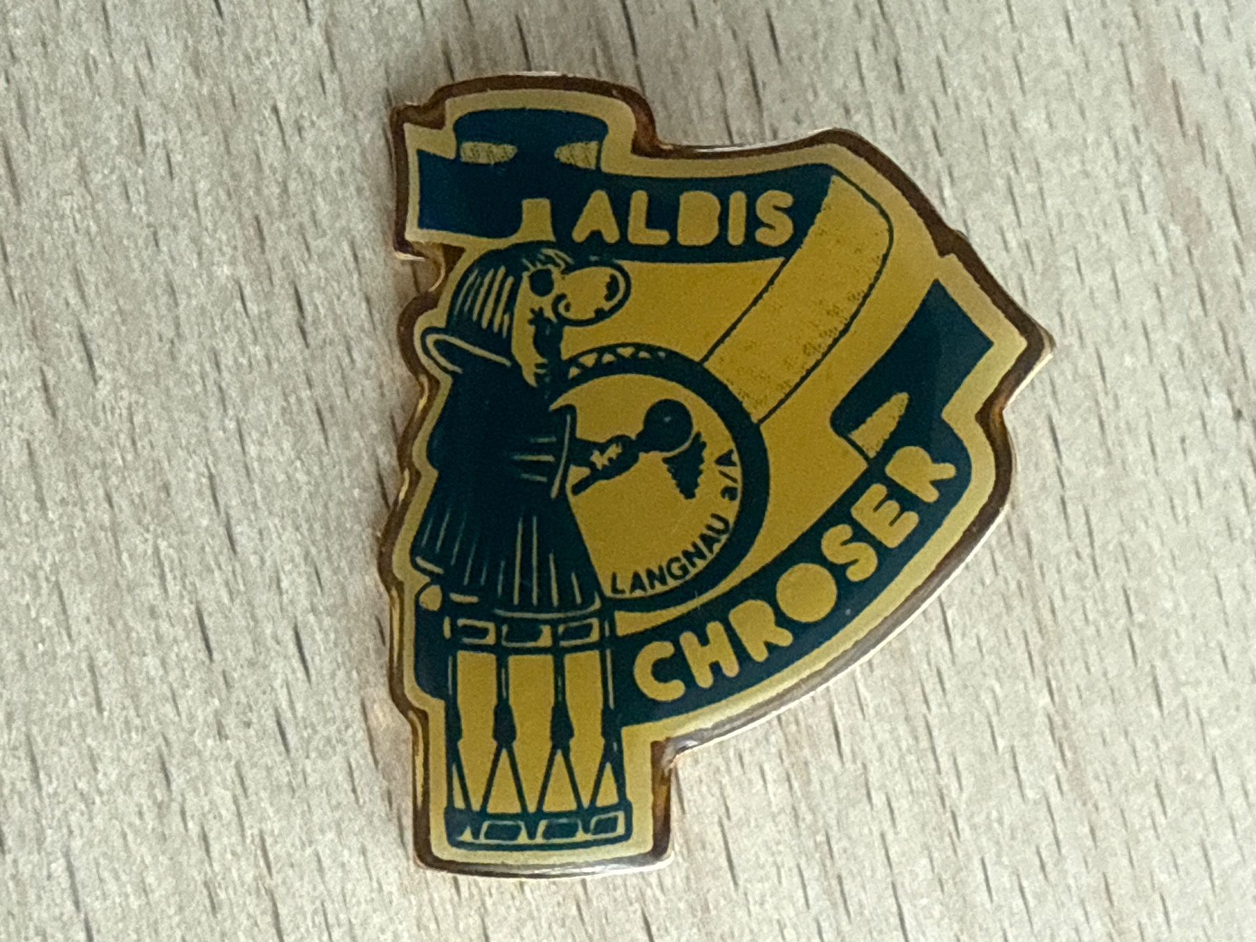 Placchette & Badge: Pin  Albis Chroser Langnau a/A – Usato da Glattbrugg venduto da Schweigmatt