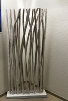 Raumteiler JUNGLE aus Teakholz, B 87 cm, weiss