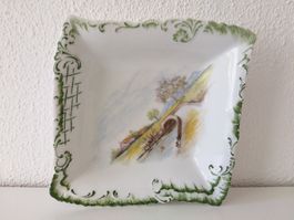 CAR TIELSCH assiette porcelaine/Porzellan Teller (1875-1909)