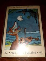6 cartes postale les fablesde lafontaine