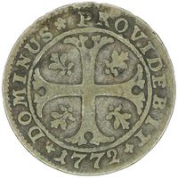 Halbbatzen Bern 1772 HMZ 2-224m - RAR!
