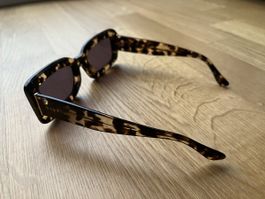 Sonnenbrille Schildpatt Optik mit Etui neu