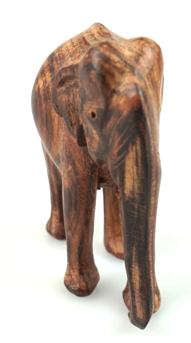Statuette: Elefantenfigur aus Holz – Usato da Volketswil venduto da brockipfannenstil 3