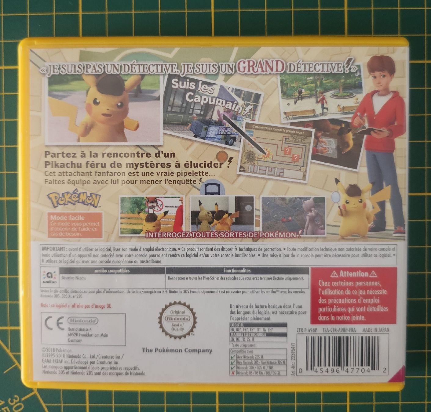 Pokémon Giochi: jeu pokemon détective pikachu 3ds FR complet – Usato da Genève venduto da FlamminGorilla 1