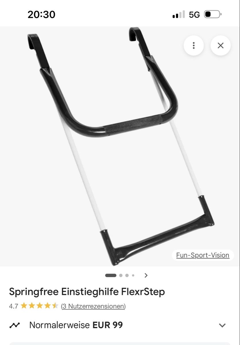 Springfree Trampolines: Springfree Treppe – D'occasion à Thayngen par SiNeEs3 3