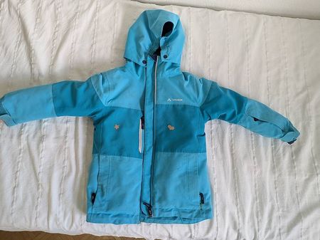 Winterjacke Vaude Gr.104 Reissverschluss defekt