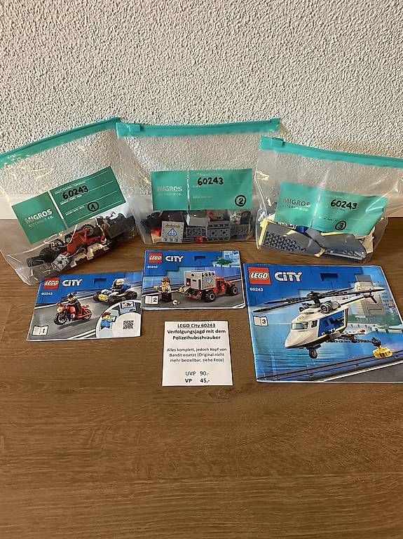 Kit di costruzioni: LEGO City Polizei & LEGO Juniors – Usato da Willisau venduto da poner 1