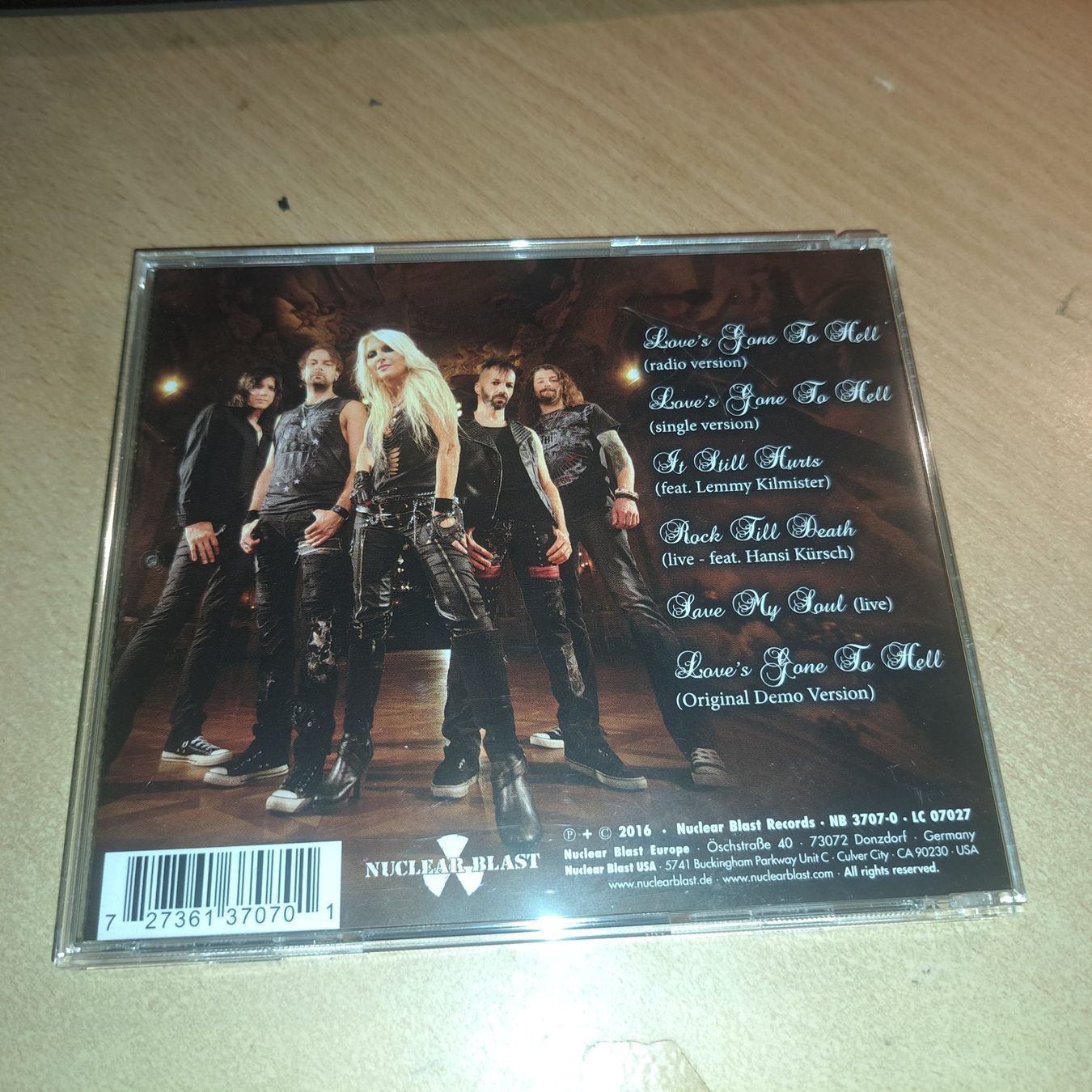 CD: CD Doro Love s Gone To Hell 2016 – Usato da Trin Mulin venduto da Benny041 1