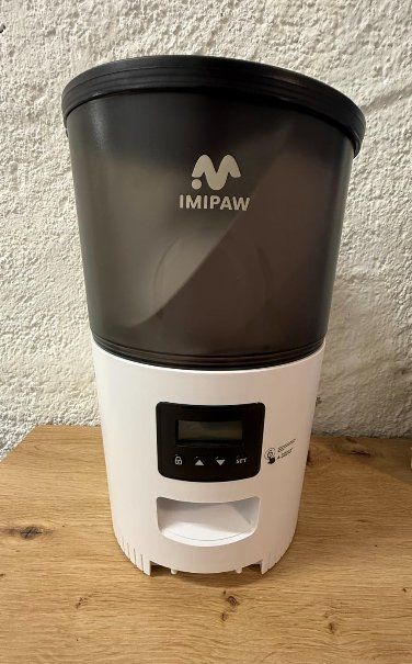 Mangimi: IMIPAW Futterautomat Katze, Katzenfutter Automat mit Timer – Usato da Zürich venduto da zerozero08