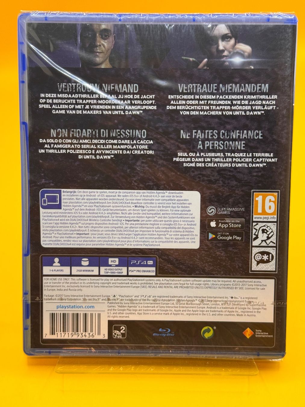 Sony Jeux: Playstation 4 PS4 Spiel: Hidden Agenda - Neuware – Neuf avec emballage d'origine à Oberwil b. Zug par silver2024 1