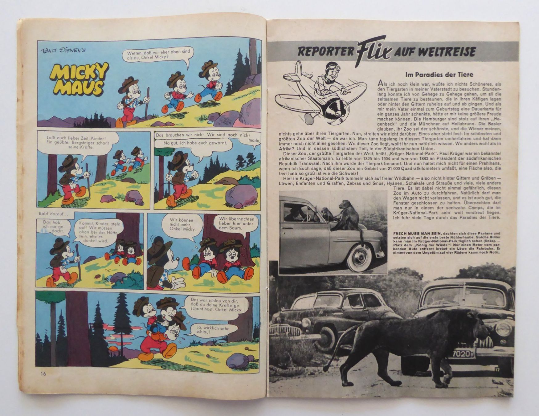 Fumetti: WD Micky Maus Heft Nr. 8 April 1957 – Usato da Aesch BL venduto da Kauri1 4