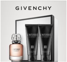 Givenchy L'Interdit 50 ml EdP Set mit Shower Oil & Body Milk