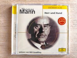 Thomas Mann Hörbuch CD – Herr und Hund (OVP/2005)