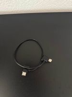 Câble USB-C vers Lightning coudé, noir