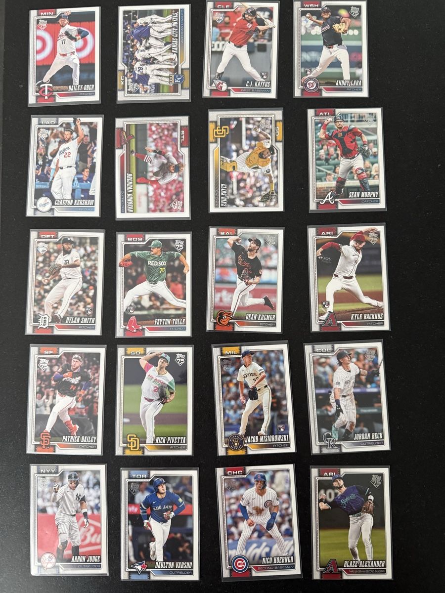 Topps Carte collezionabili: Topps Baseball cards 2026 Set 2 – Nuovo (secondo la descrizione) da Kaisten venduto da Snert1 2