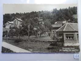 Alte Ansichtskarte Kuranstalt Ländli, Agerisee