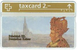 Taxcard 306L_51898 Friedrich III. ungebraucht