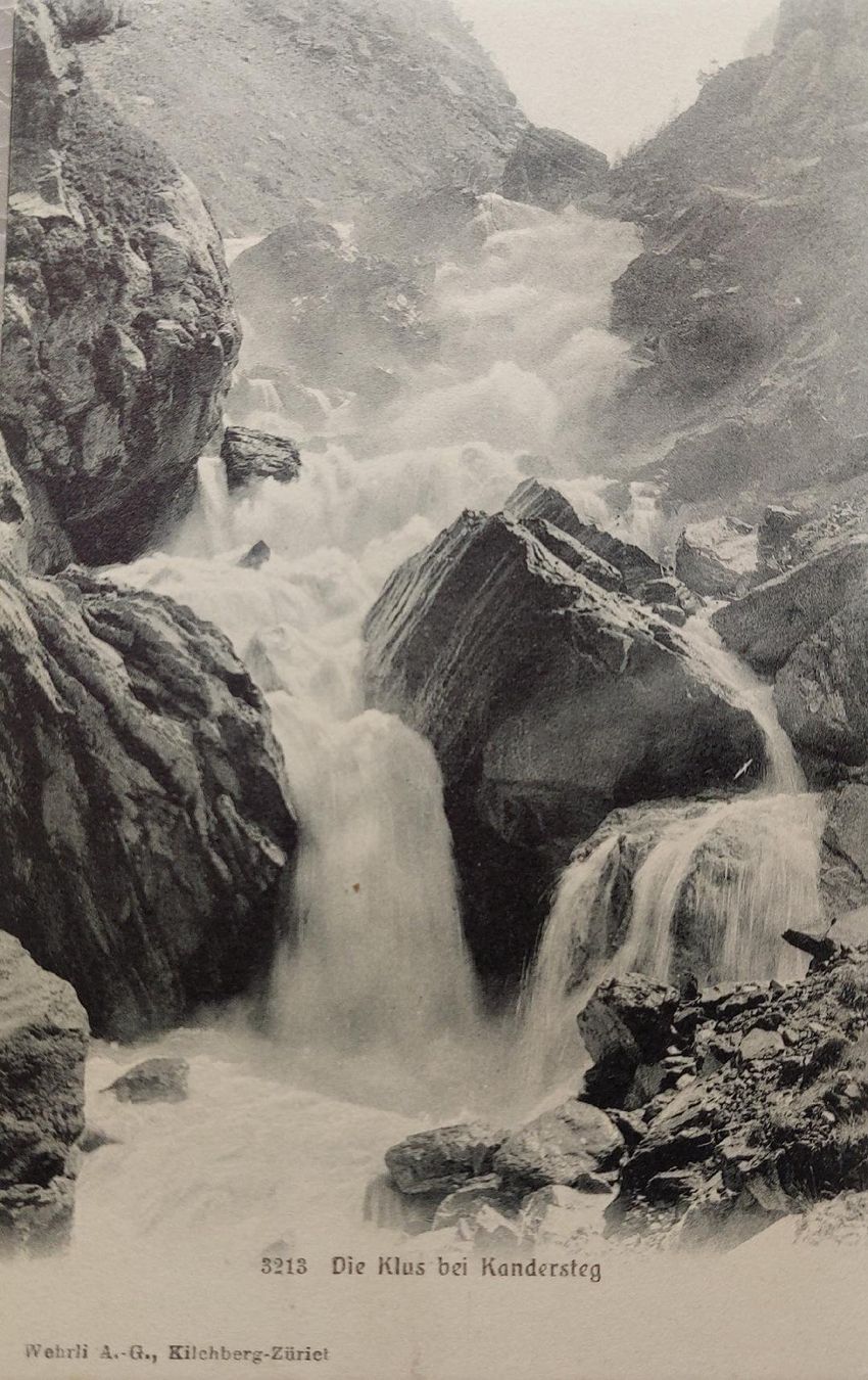 Cartoline postali: KANDERSTEG - Die KLUS – Usato da Delémont venduto da Domdom1