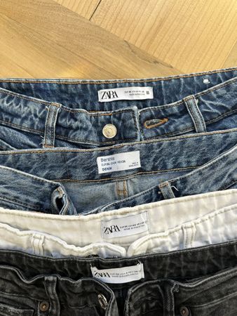 Jeans 4 Stück Zara Bershka Grösse 36 gute Verfassung