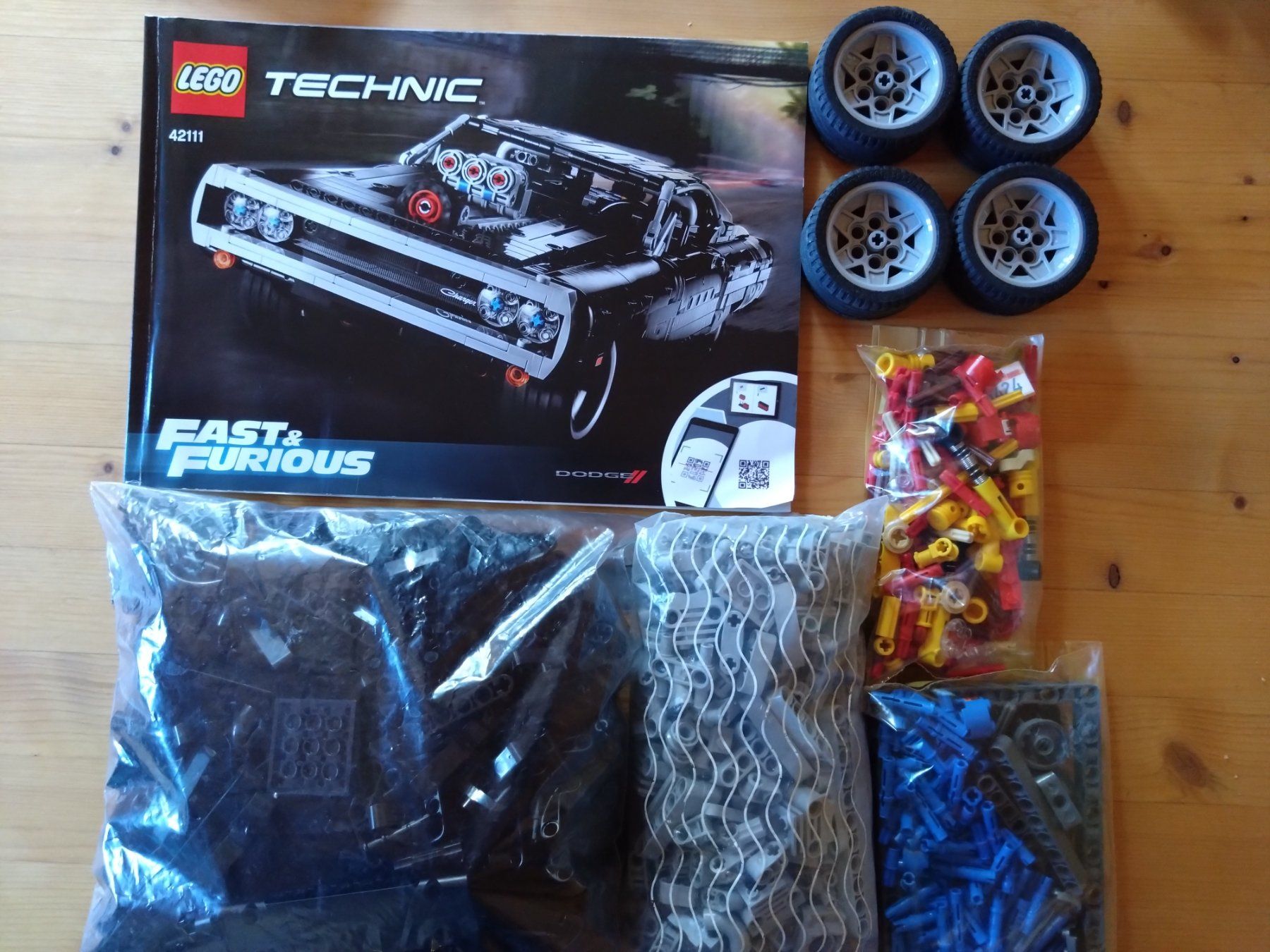 Lego Kit di costruzioni: Lego Technic 42111 Dom's Dodge Charger / zerlegt + sortiert – Usato da Schenkon venduto da kkm2 1