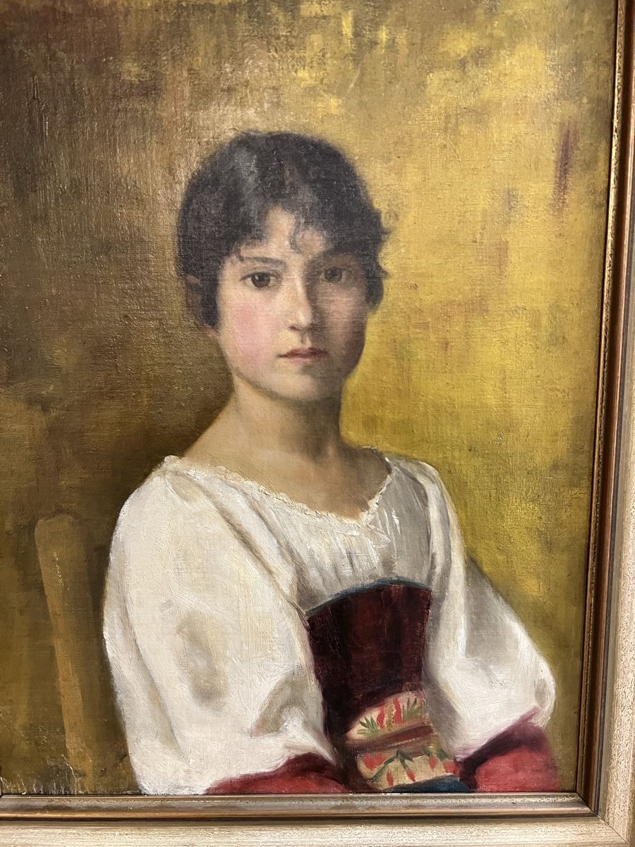 Dipinti: Antiker Gemälde Frau Portrait – Usato da Hombrechtikon venduto da vespa1954 1