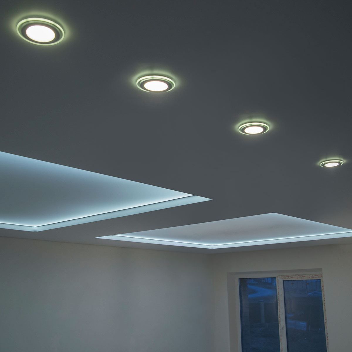 Lampade: LED Einbauleuchten, 3er Set, 8 cm Ø – Nuovo (secondo la descrizione) da Kreuzlingen venduto da Smart-Light 1
