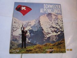 Vinyl-Single Schweizer Alpenklänge