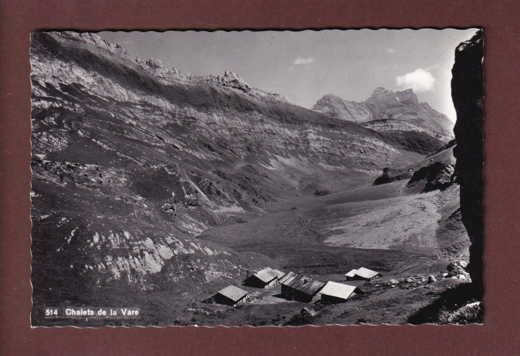 Cartoline postali: Chalets de la VARE sur Bex – Usato da Pully venduto da nicecards