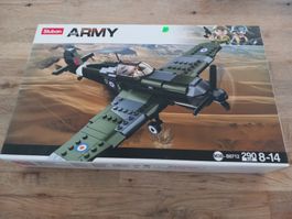 Sluban Army Flugzeug 290 Teile,lego kompatibel