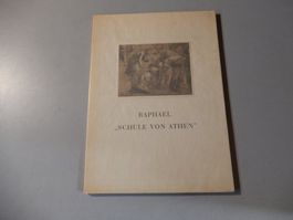 Raphael "Schule von Athen", Buch von 1947, Top Zustand!