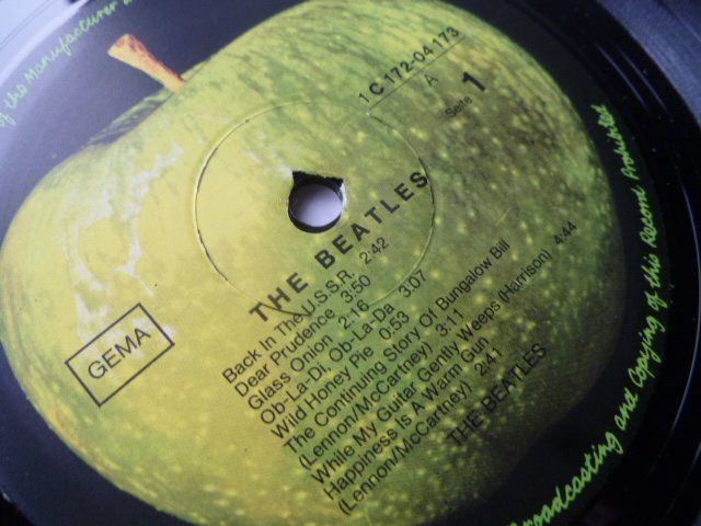 Dischi in vinile: THE BEATLES white album 2 LP's – Usato da Zofingen venduto da sosalinos01 3