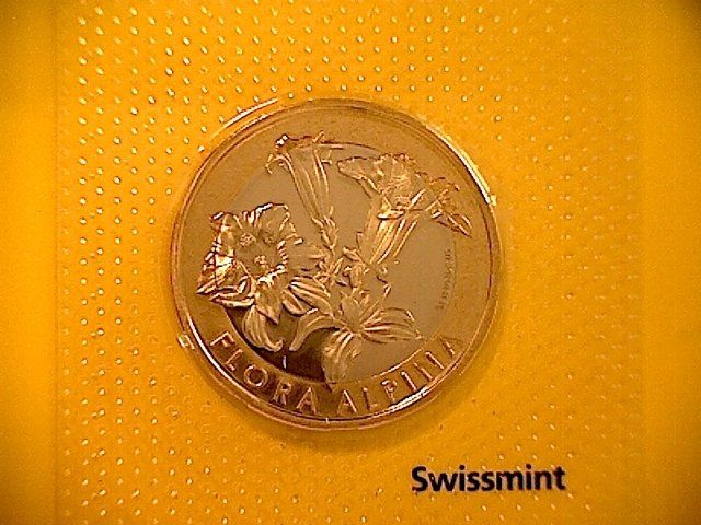 Tutti le monete: Gedenkmünze 10 Fr. - Enzian - 2017 – Nuovo (secondo la descrizione) da Buchs AG venduto da Ged8