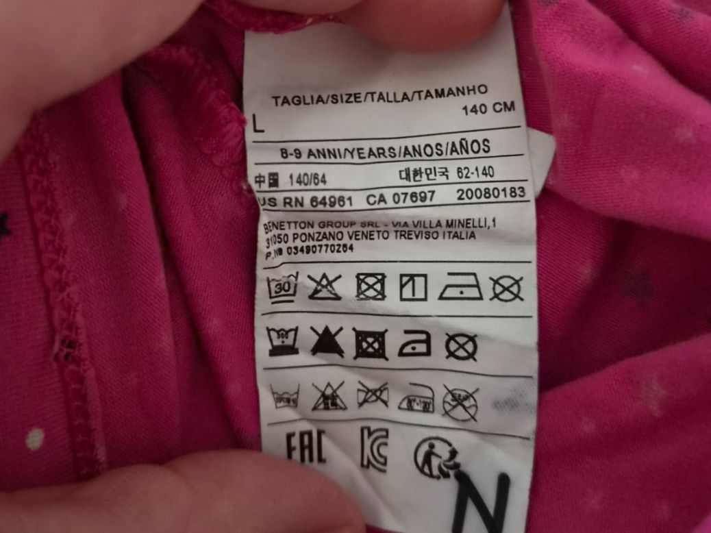 Benetton Vestiti & Gonne: Kleid mit Sternen Muster – Usato da Bern venduto da hirse03 3
