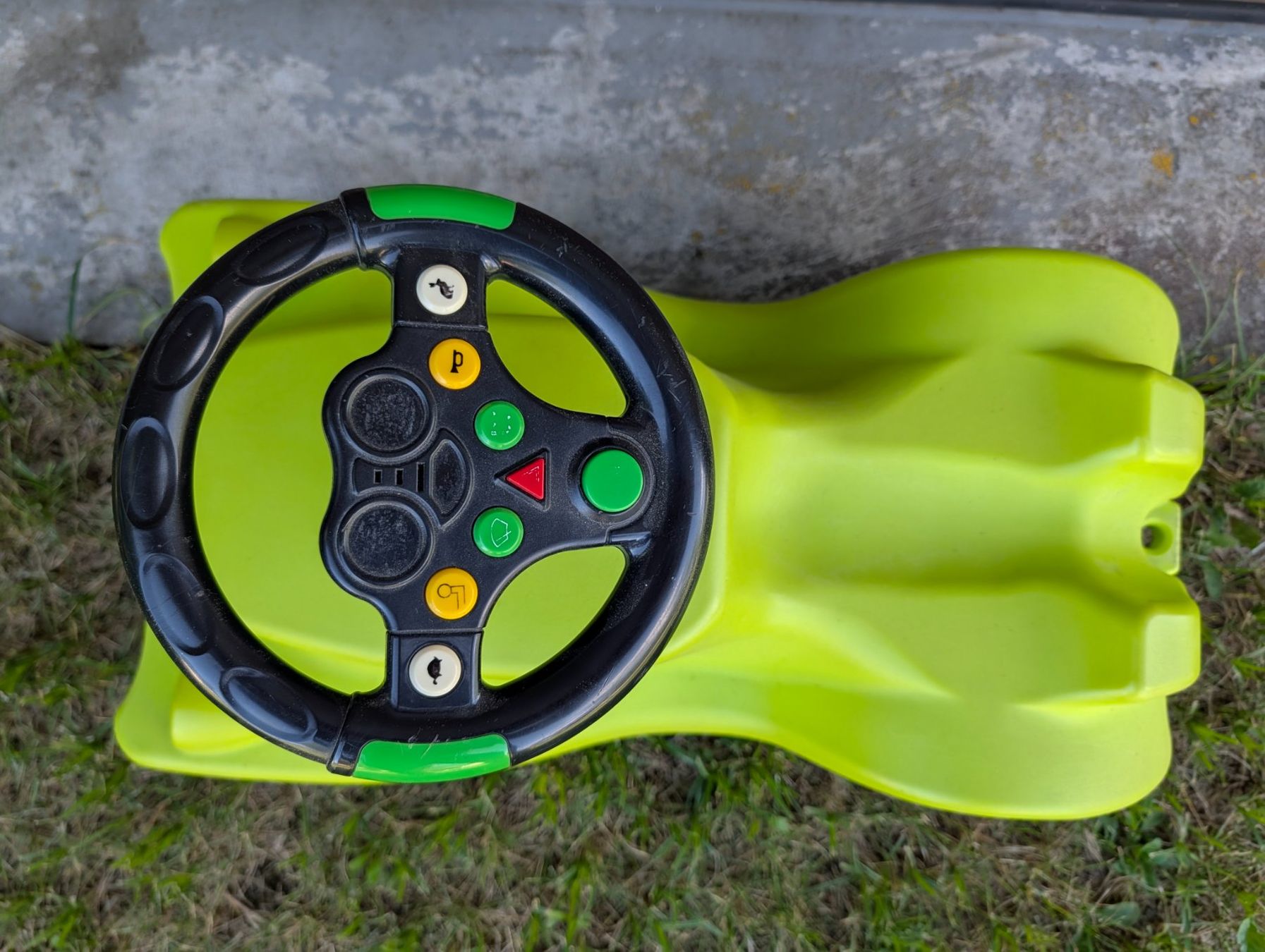 Big Veicoli per bambini: Bobbycar mit Spezial-Lenkrad Traktor – Usato da Engelburg venduto da benilo 2