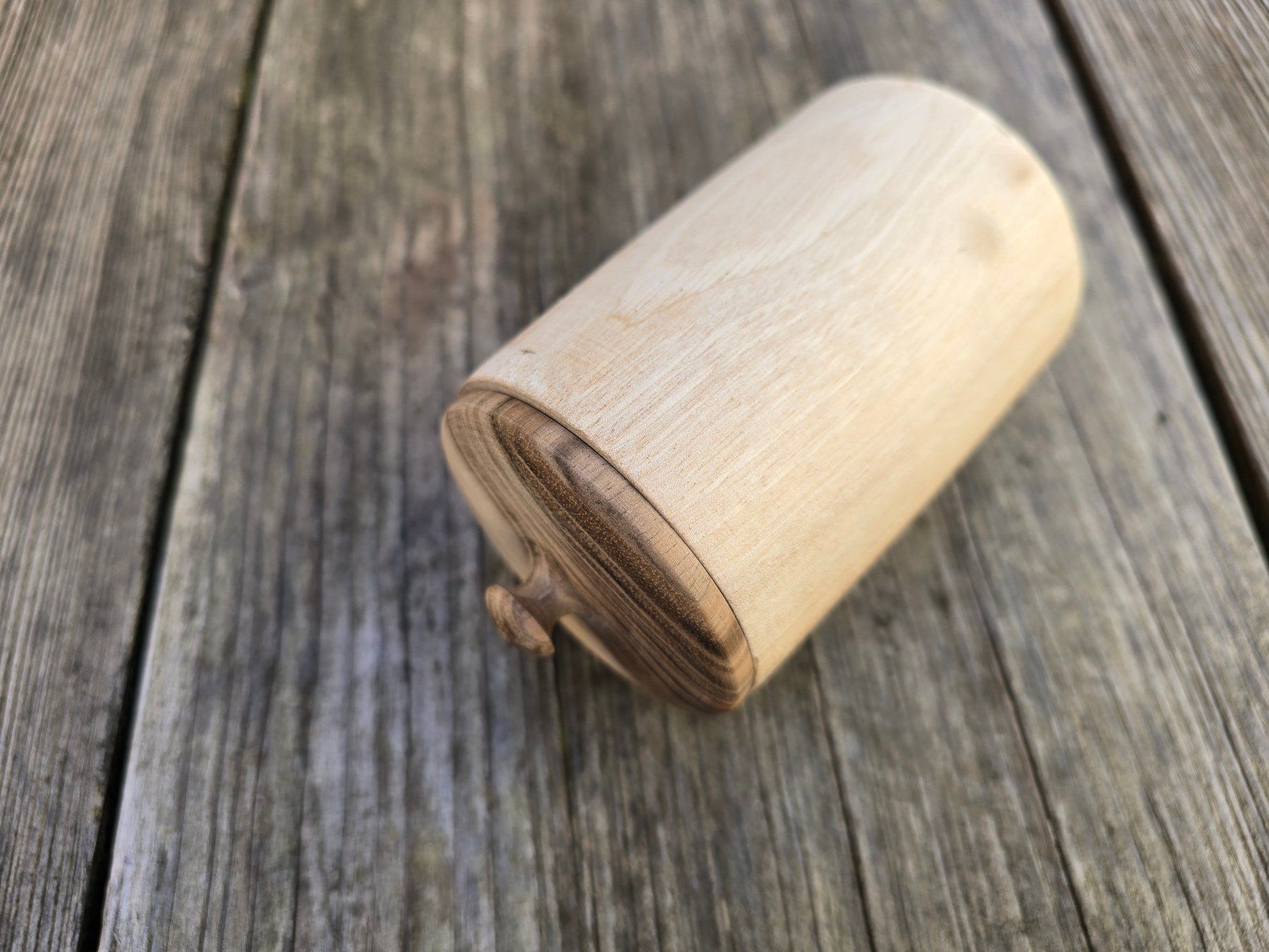 Contenitori & Simili: Holz: Dose mit Deckel, Aufbewahrungsbox – Nuovo (secondo la descrizione) da Romanshorn venduto da Rachacha 4
