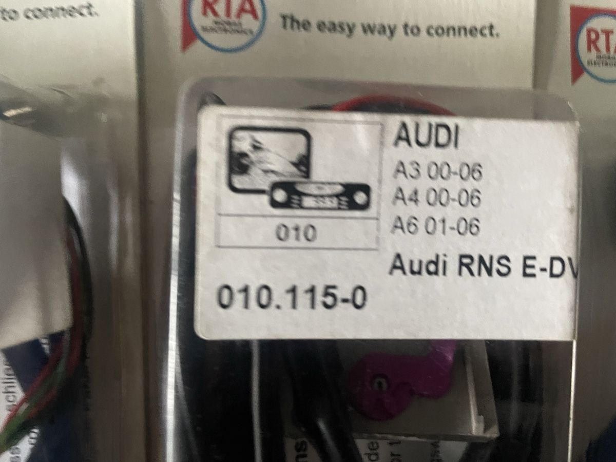 Radios: Audi RNS E-DVD Interface multimédia autoradio AUDI A3 A4 A6 – Neuf avec emballage d'origine à Denges par Ricautomotive 4