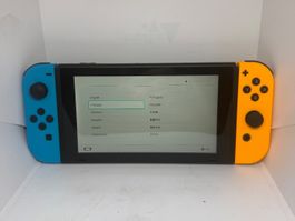 Nintendo Switch Konsole Neon blau/neon gelb mit Dock