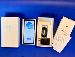 Sony Xperia 1 Smartphone mit Zubehör & Originalverpackung