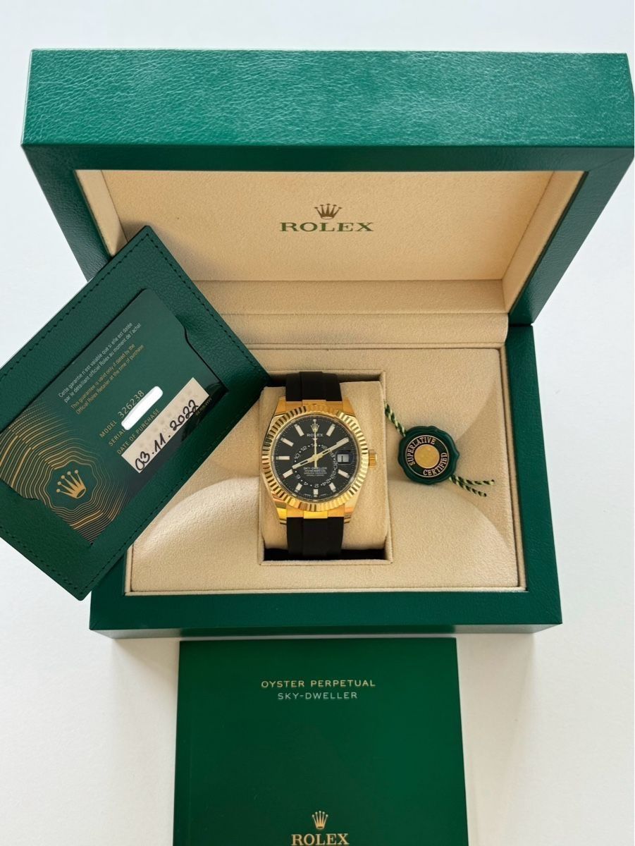 Rolex Orologi: Rolex Sky-Dweller Oysterflex – Usato da Thalwil venduto da malexx 8