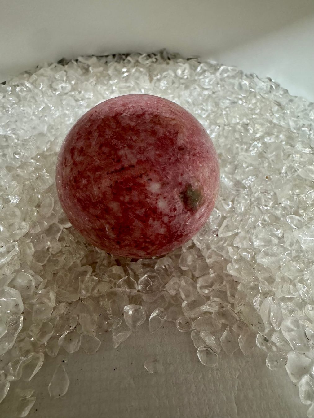 Pietre preziose: Kugel Thulite – Nuovo (secondo la descrizione) da Biberist venduto da Steine 1