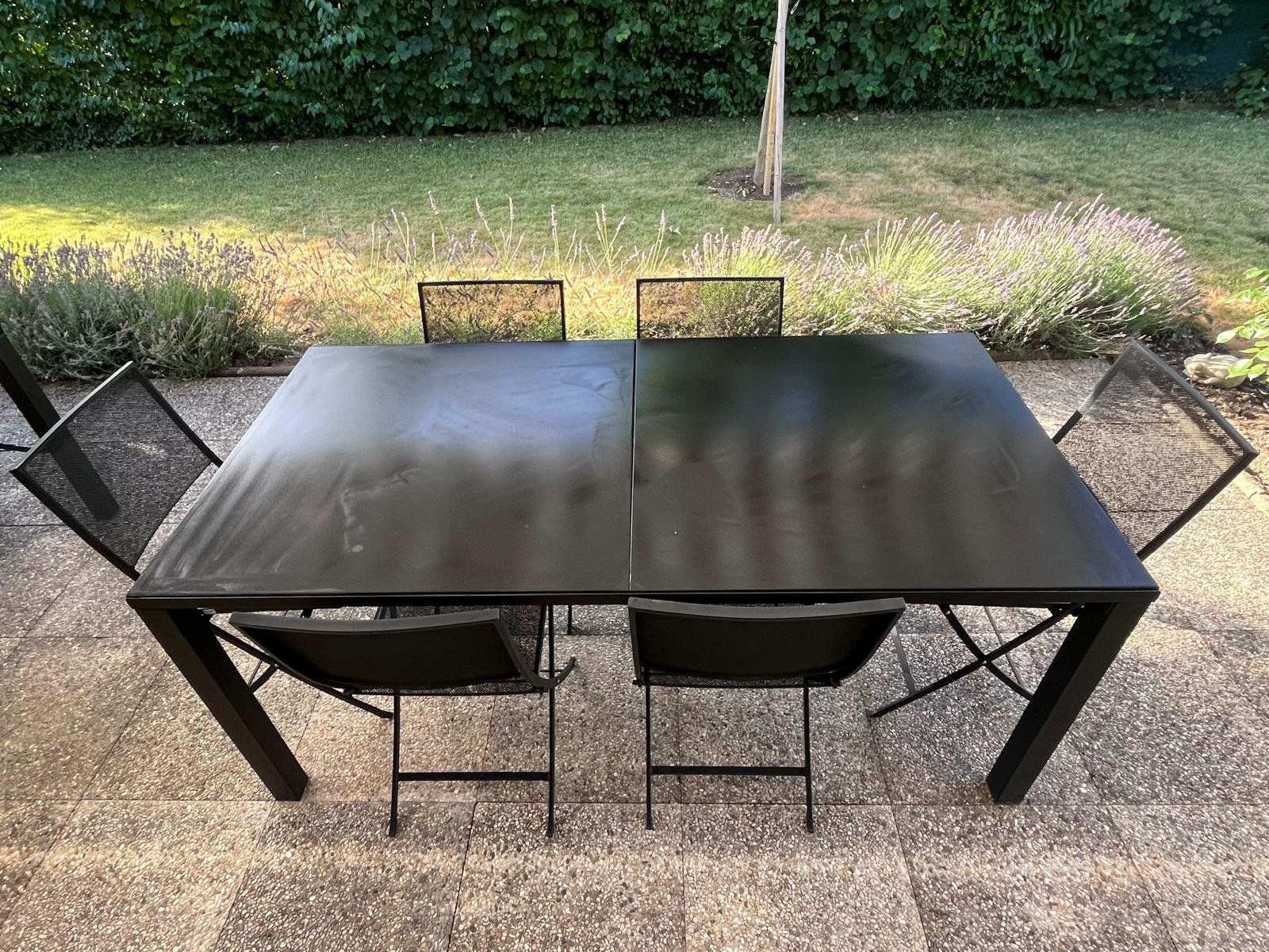 Tischset: Table de jardin en métal – Gebraucht aus Les Acacias von jla_qp9s